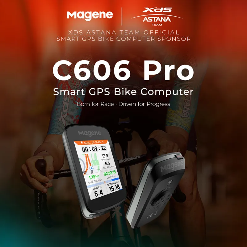 Magene C606 Pro Smart GPS Bike Computer Black-5
