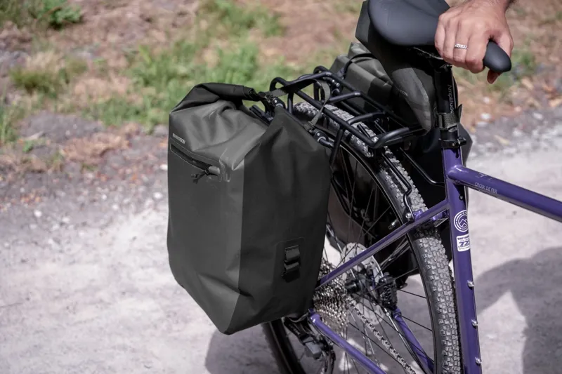 Madison Roam Waterproof 30L Pannier Bag in Phantom Grey-1