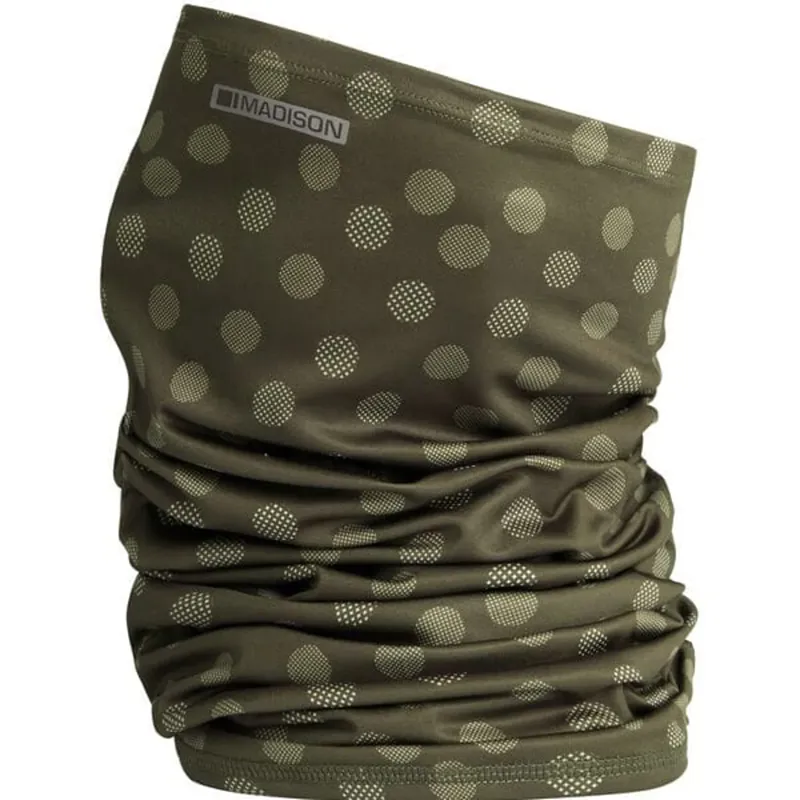 Madison Isoler Neck Warmer One Size in Olive Green