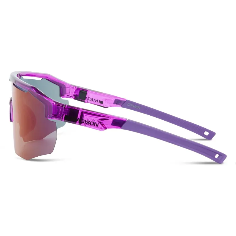 Madison Cipher Crystal Gloss Purple Sunglasses-1