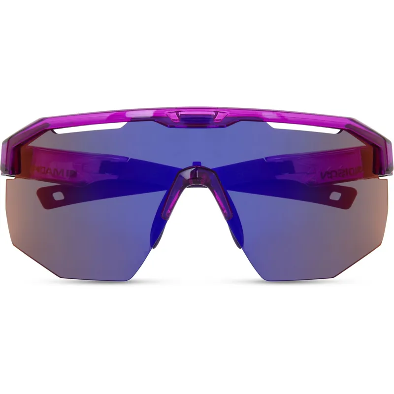 Madison Cipher Crystal Gloss Purple Sunglasses-4