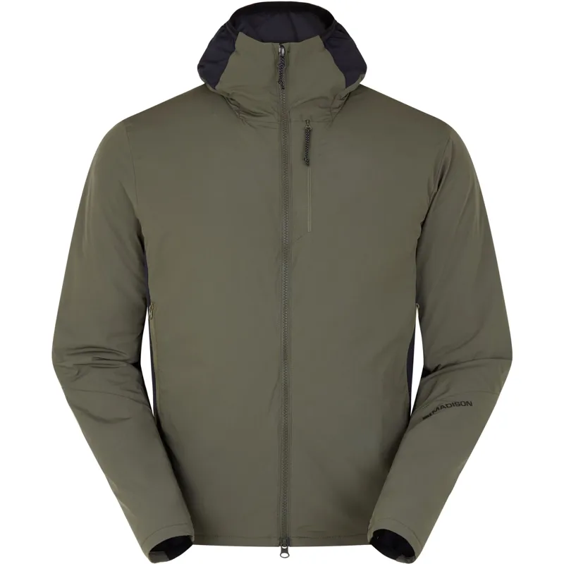 Madison DTE Men's Packable Thermal Primaloft Jacket in Midnight Green