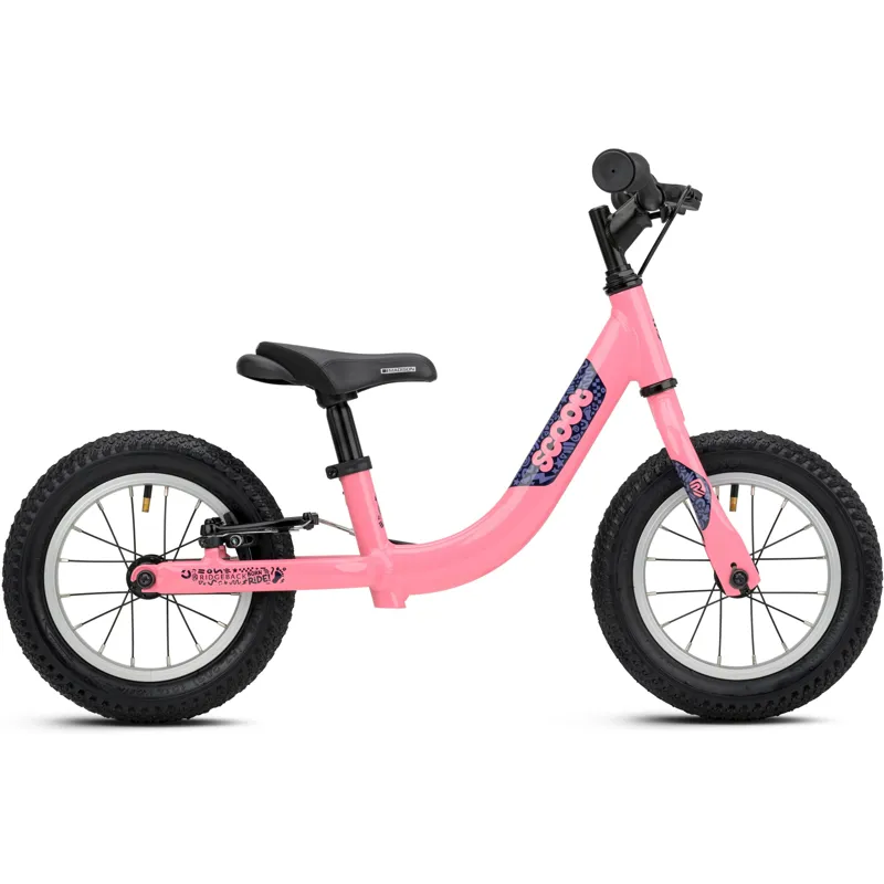 Ridegback Scoot Balance Bike in Polly Pink