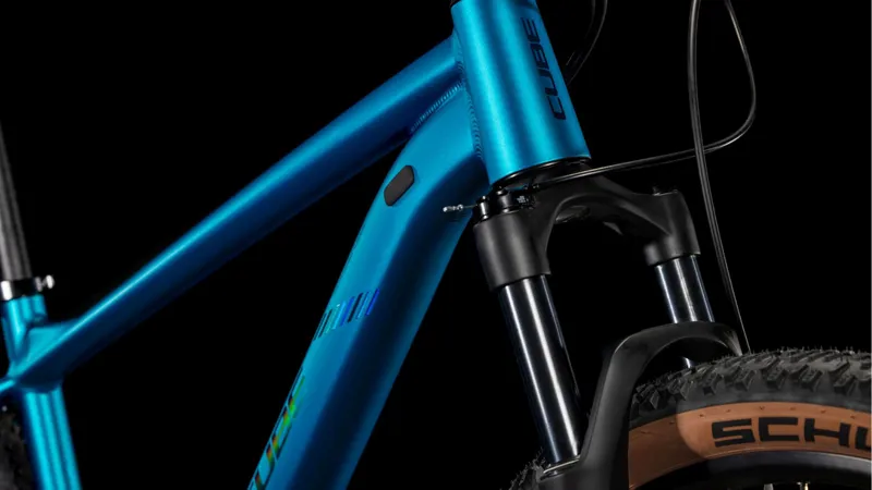 Cube Reaction Pro Mountain Bike in Teal/Holo-5