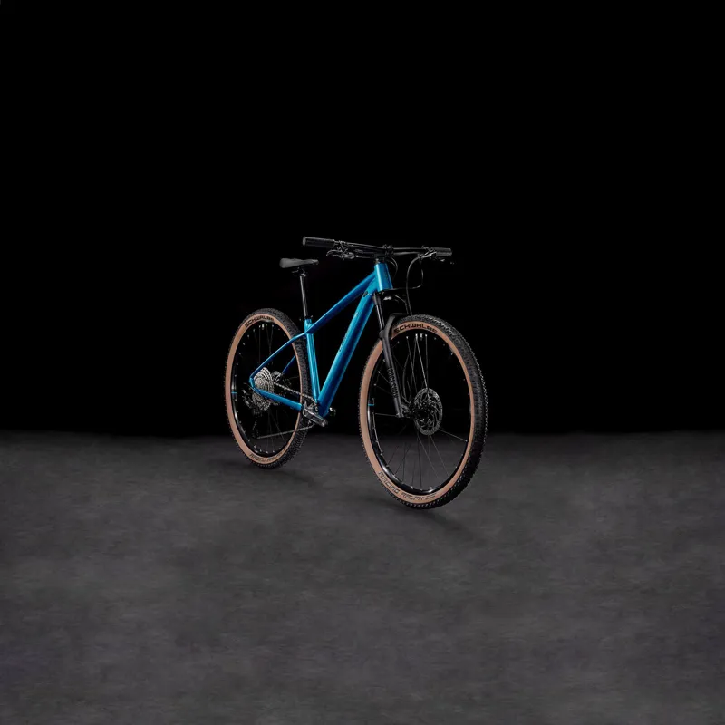 Cube Reaction Pro Mountain Bike in Teal/Holo-6