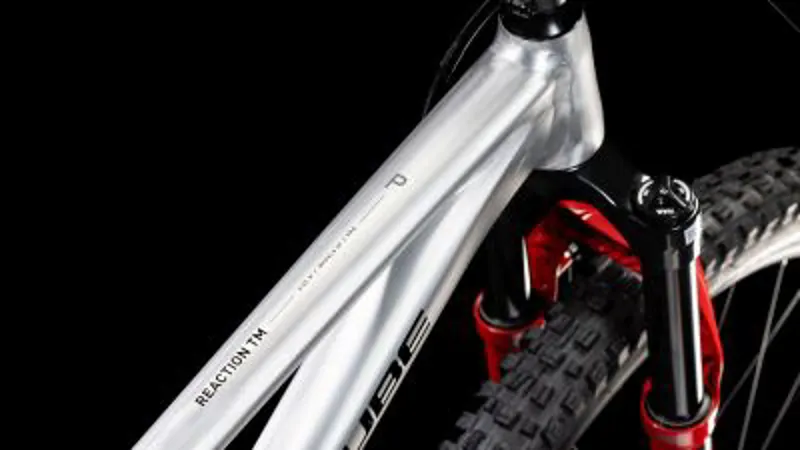 Cube Reaction TM Pro Trail Bike in Rawmetal/Reflect-1