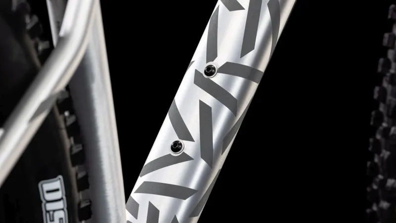 Cube Reaction TM Pro Trail Bike in Rawmetal/Reflect-3