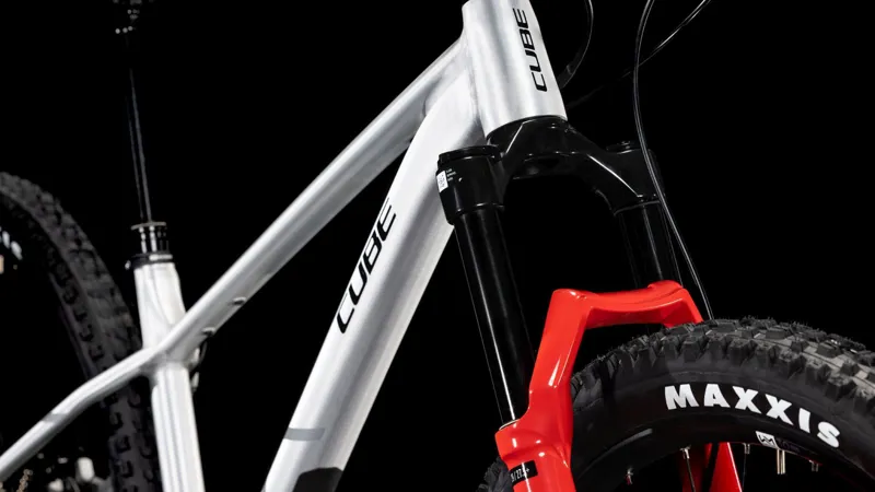 Cube Reaction TM Pro Trail Bike in Rawmetal/Reflect-6