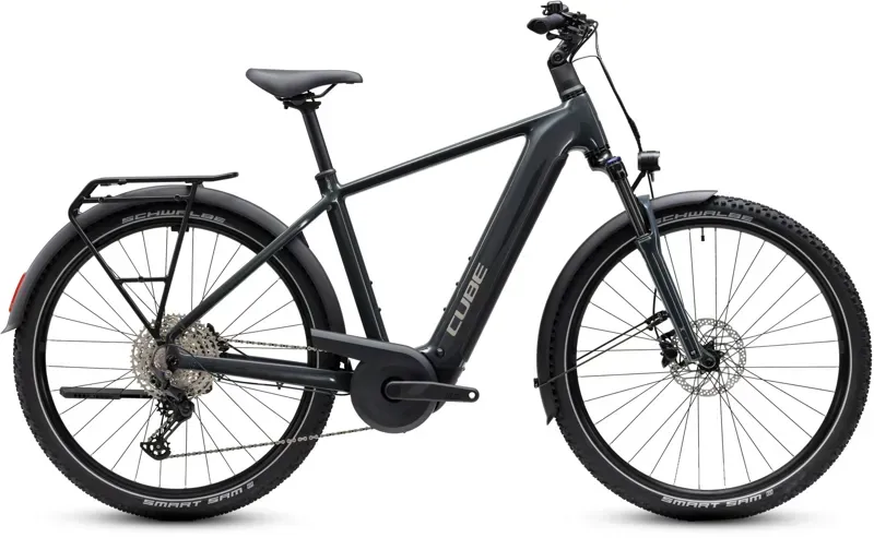 Cube Nuride Hybrid Performance 720 Electric Bike in Shadow Grey-1