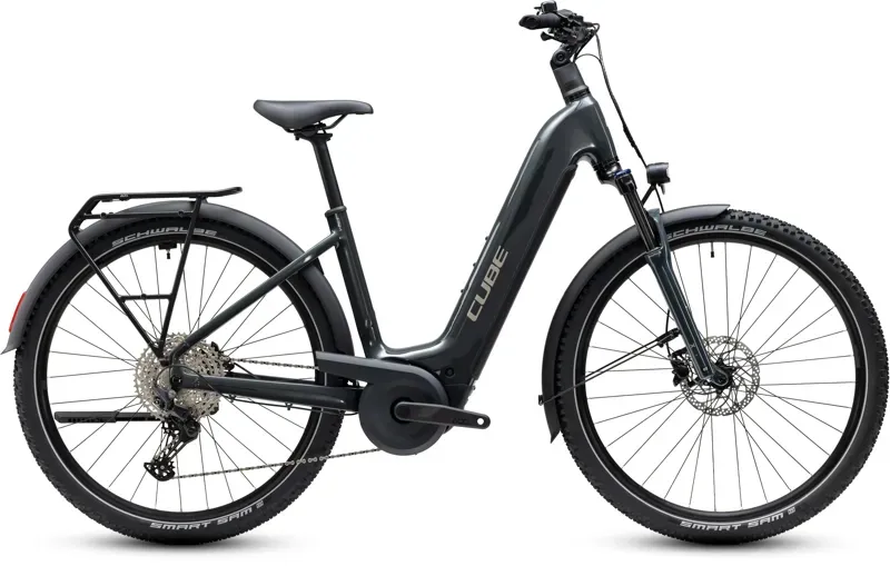 Cube Nuride Hybrid Performance 720 Electric Bike in Shadow Grey