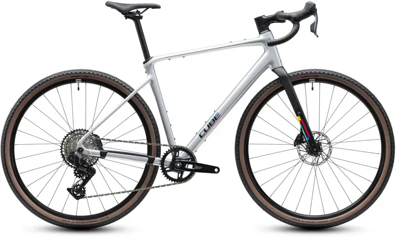 Cube Nuroad SLX Aluminium Gravel Bike in Spaceship/Cmy