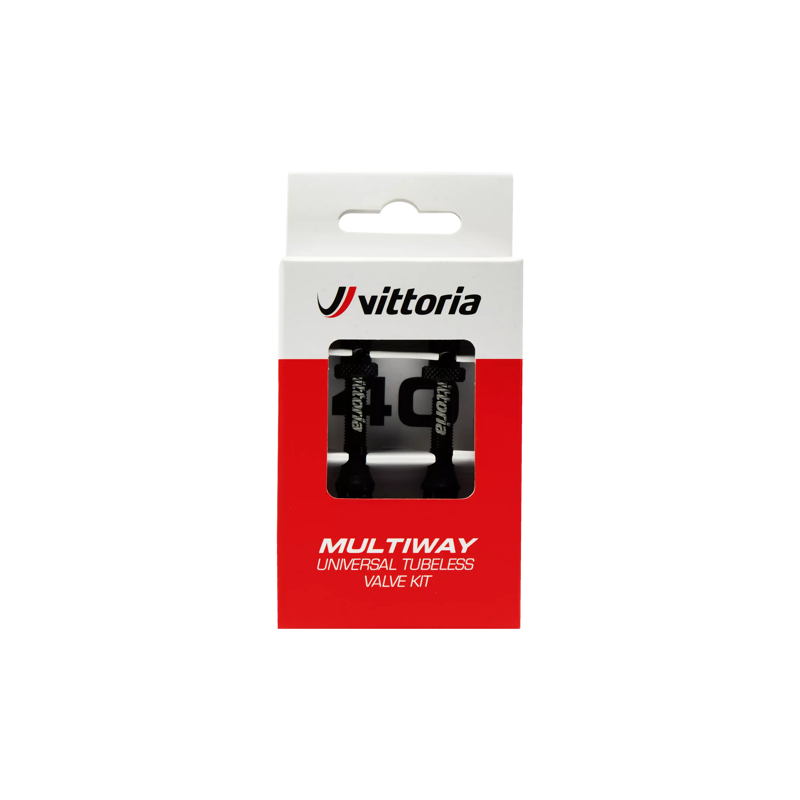 Vittoria Multiway Tubeless Valves in Black 80mm-1